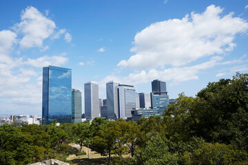 Fototapeta premium Osaka Business Park 