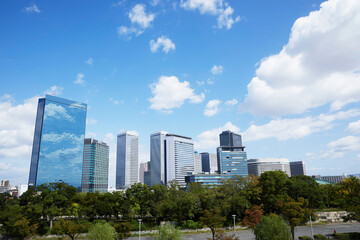 Fototapeta premium Osaka Business Park 