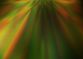 Dark Green, Yellow vector abstract background.