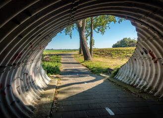 Vista in the Westland area in The Netherlands between 't Woudt and Schipluiden. Recognizable for...