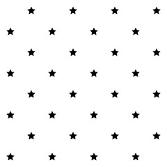 Starry repeatable, seamless star pattern, star background