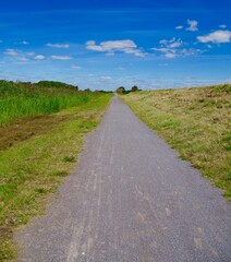landscape with a road