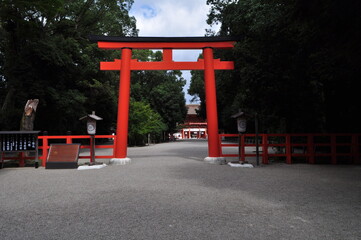 下鴨神社鳥居
