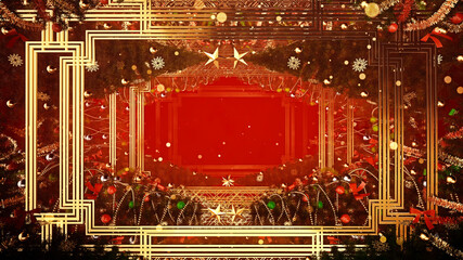 3D illustration Background for advertising and wallpaper in festival  and celebrate scene. 3D rendering in decorative concept.