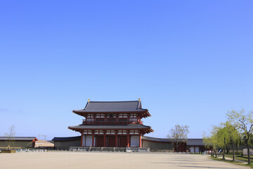 奈良、平城京朱雀門