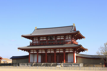 奈良、平城京朱雀門