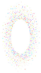 Festive superb confetti. Celebration stars. Colorf