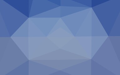 Light BLUE vector low poly texture.