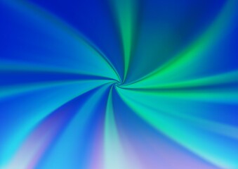 Obraz premium Light Blue, Green vector abstract blurred pattern.