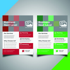 modern flyer design template