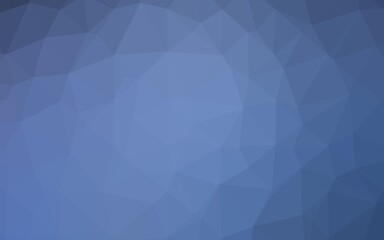 Light BLUE vector abstract mosaic background.