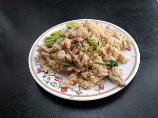 rice with chicken