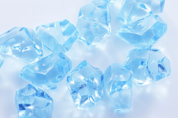 Obraz premium プラスティック製の氷