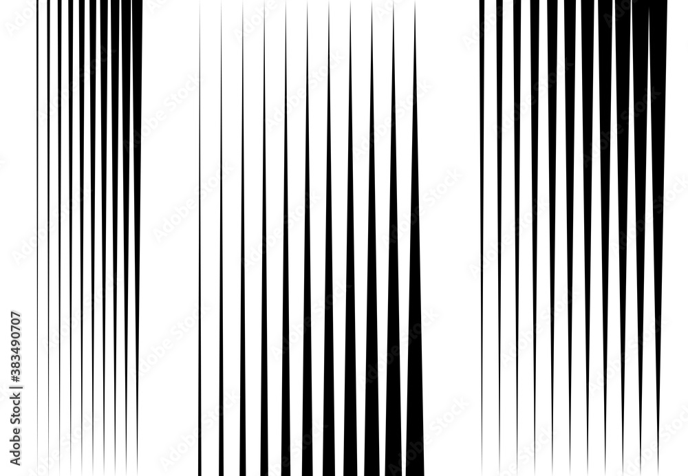 Poster Dark, black grayscale horizontal and vertical fade gradient lines, stripes geometric background, backdrop