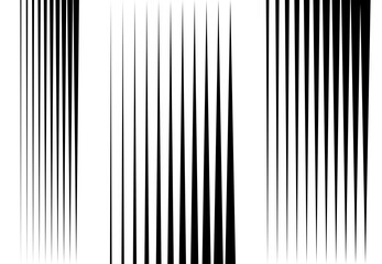 Dark, black grayscale horizontal and vertical fade gradient lines, stripes geometric background, backdrop