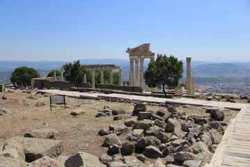 Ancient ruins of pergamon