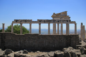 Ancient ruins of pergamon