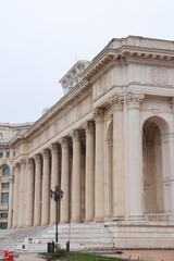 National Museum of Contemporary Art of Romania, outside architectural details