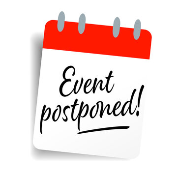 Event Postponed !