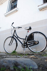 Fototapeta na wymiar Bicicleta antigua