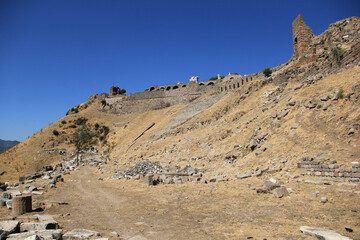 Ancient ruins of pergamon