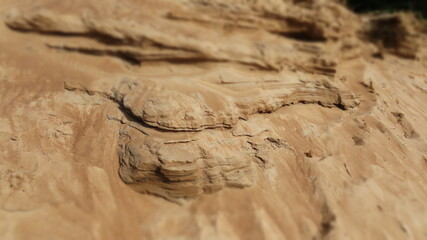Close up of the canyon