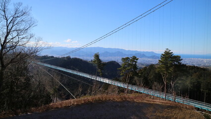 view of bridge in japan