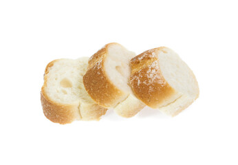 Bread isolated on white background