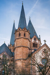 Fototapeta na wymiar Church On St. Mary, Gelnhausen, Germany