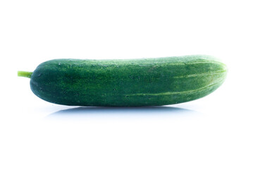 Cucumber  isolated on white background
