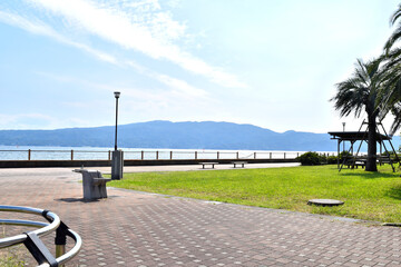 静岡の海沿い牛臥公園