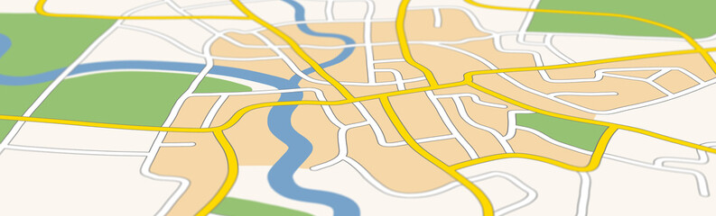 A generic city map © Zerbor