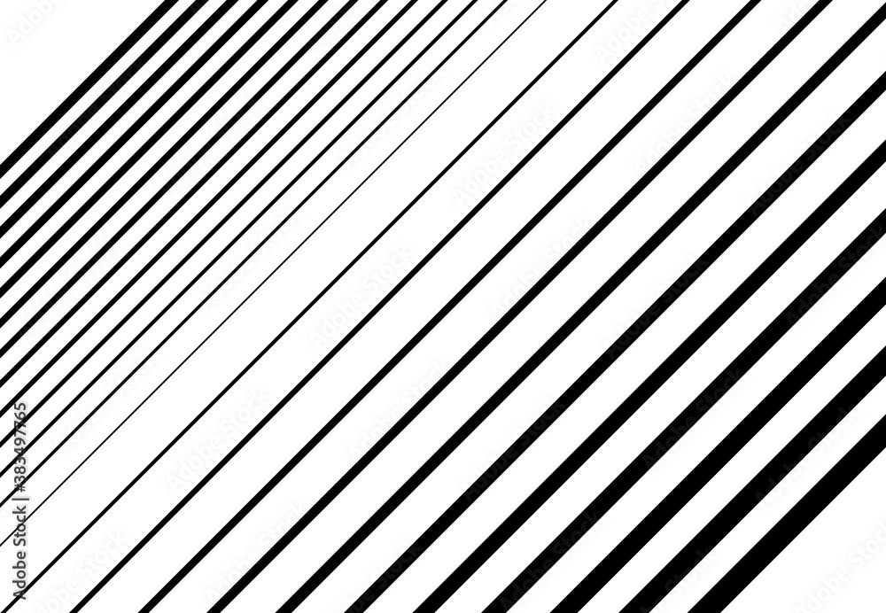 Fototapete Halftone diagonal, oblique, slanting parallel and random lines,stripes pattern and background.Lines vector illustrations. Streaks, strips, hatching and pinstripes element. Liny, lined, striped vector