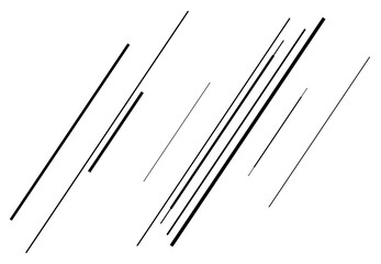 Dynamic diagonal and slanting lines element. oblique, skew and tilted stripes. bursting, radial streaks, strips. speed, trail and zoom lines comic effect - obrazy, fototapety, plakaty