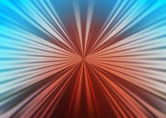 Fototapeta premium Light Blue, Red vector pattern with narrow lines.