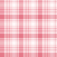 Seamless pattern in pink colors for plaid, fabric, textile, clothes, tablecloth and other things. Vector image.