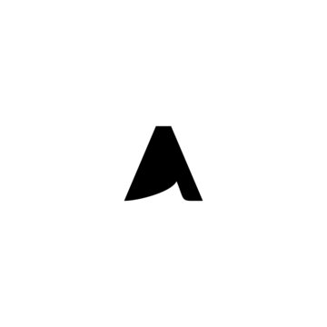 pyramid of triangle peaper a icon logo vector