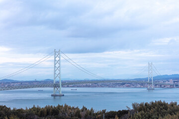 兵庫県 淡路ハイウェイオアシス 夕景・夜景