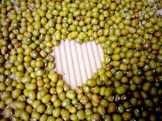 Green bean love pattern 