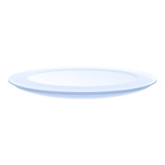 Table plate icon. Cartoon of table plate vector icon for web design isolated on white background