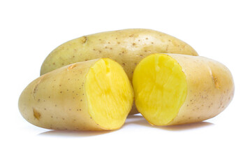 potato isolated on white background