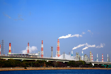 Obraz premium 工業地帯