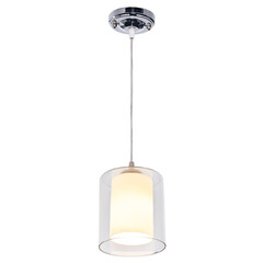 Chandelier in vintage style isolated on white background
