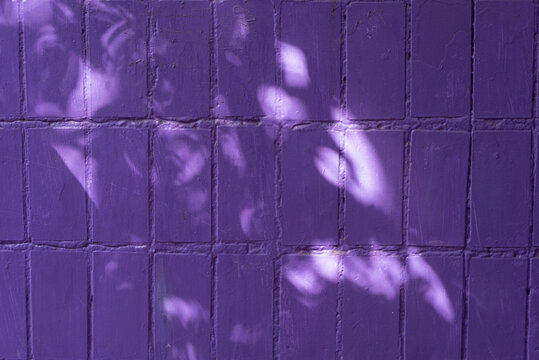 Purple Tile Texture Of Abstract Old Wall