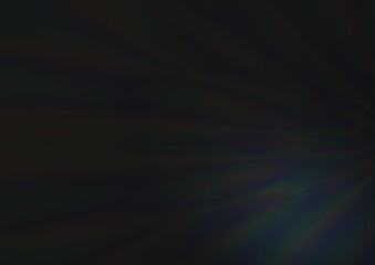 Dark Black vector blurred shine abstract background.