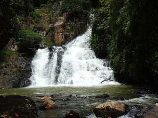 Fototapeta premium waterfall in the mountains
