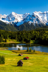 Geroldsee mit Karwendelblick-2