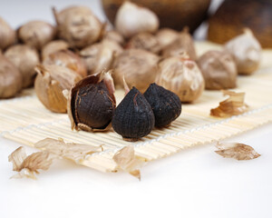 black garlic, can actually be used as a treatment for various diseases, even chronic diseases. Black garlic comes from fermented regular garlic.