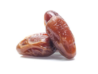 Dates isolated on white background