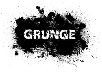 Texture Background. Circle Brush Stroke . Grunge Shape . vector 